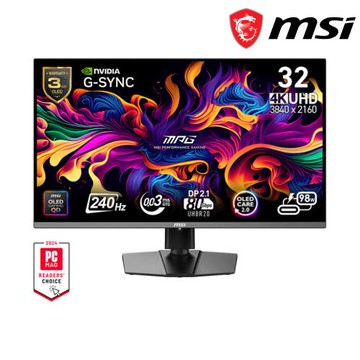 【MSI 微星】MPG 322URX QD-OLED 電競螢幕