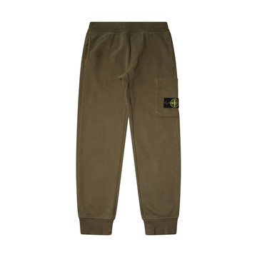 Stone Island - Military Green Cotton Track Pants