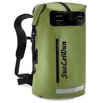 (免運)索雷頓防水戶外雙肩包大容量釣魚騎行背包登山路亞溯溪漂流防暴雨