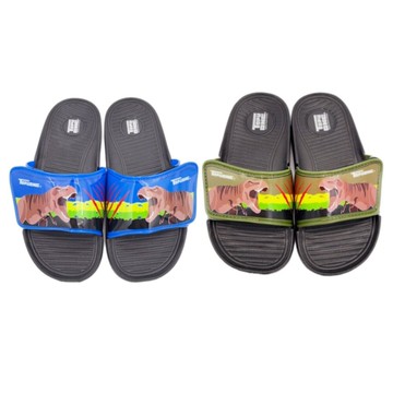 【菲斯質感生活購物】【限量特價!!】台灣製帥氣恐龍拖鞋-共兩色可選 男童拖鞋 台灣製拖鞋