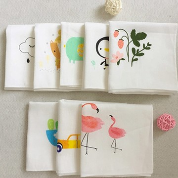 寶寶手帕Muslin tree高密度紗布巾餵奶巾洗澡巾-321寶貝屋
