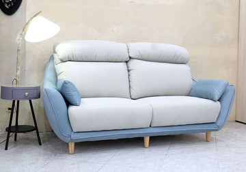 【歐風別館】日光北歐風L型功能貓抓布沙發--三人座【基隆至台中免運費】