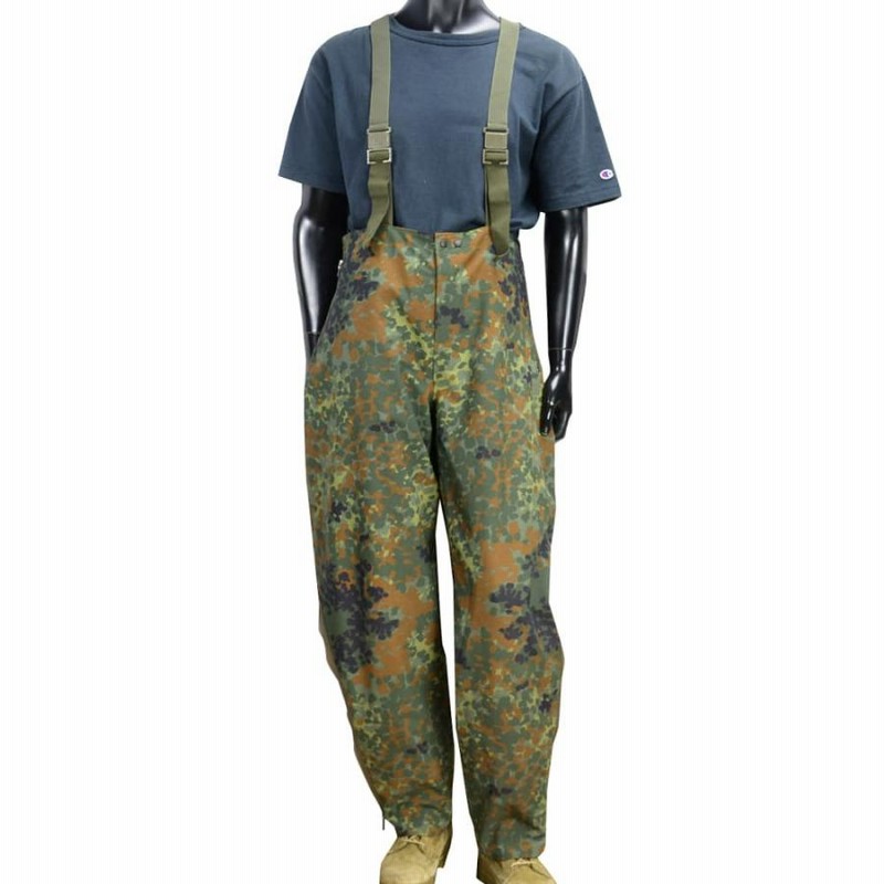 ドイツ軍放出品 レインパンツ 3レイヤー生地 ラミネート加工 ドイツ軍放出品 レインパンツ 3レイヤー生地 ラミネート加工