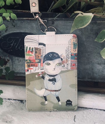 識別證套/悠遊卡套/證件套/票卡夾|喵插畫款