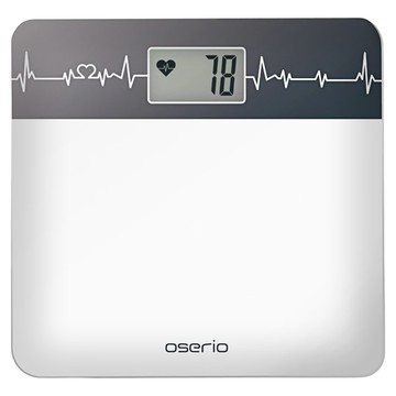 oserio 歐瑟若 心率體重計  BHG-208  1個  白色