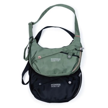 Matchwood Flow Sling Bag 輕量日常斜背包 金屬拉鍊版 - 金屬黑色款