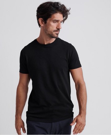 Superdry Men's Men's Edit Jersey T-Shirt Black - Size: M