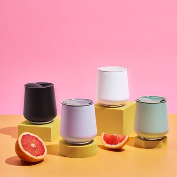 做你的最佳後援【FELLOW】RUBY 路比雙層真空陶瓷隨行杯 兩入禮盒組 (355ml｜紫色) 辦公室 野餐露營 咖啡飲品 隨行杯 環保杯 304不鏽鋼 保溫保冰 質感好禮 送禮推薦