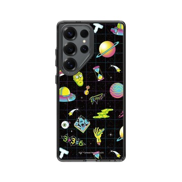 Galaxy S25 Ultra Clear 酷墨灰 - 瑞克和莫蒂 Rick and Morty - 太空圖鑑