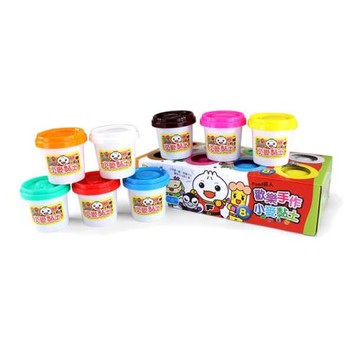 風車圖書-歡樂手作小麥黏土8色-FOOD超人