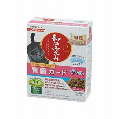 ジェーピースタイル キャットフード 和の究み セレクトヘルスケア 腎臓の健康維持サポート お魚風味 200g