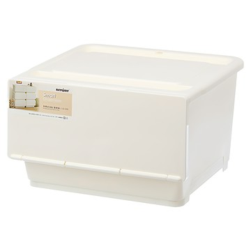 KEYWAY 聯府 全開式整理箱 35L  446 x 390 x 275mm  白色  4個