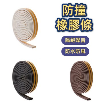 🔥台灣現貨🔥防撞橡膠條 防撞條 車門防撞條 門窗密封條 防撞 居家安全 密封條 防撞膠條 門窗隔音 氣密膠條 自黏膠條