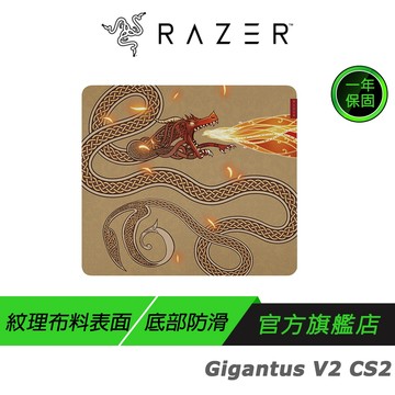 Razer 雷蛇 Gigantus V2 巨甲蟲 滑鼠墊 L CS2聯名 編織紋理 防滑底部 電競滑鼠墊 中鼠墊 鼠墊
