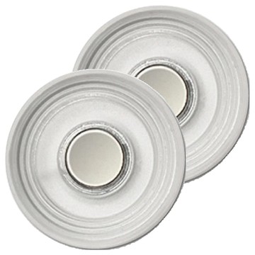 FaSoLa 多功能遙控器延長線磁吸掛鉤 FA-YF-320 磁吸壁掛收納  白色  2個