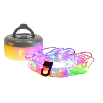 [家速配]【露營用品】銀河氛圍捲尺燈-彩光