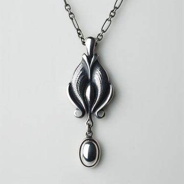 Georg Jensen 喬治傑生 2012年度純銀項鍊