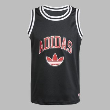 ADIDAS 愛迪達 阿迪達斯 男 背心上衣-黑色系-EXT Q12 VARSITY-JP1003