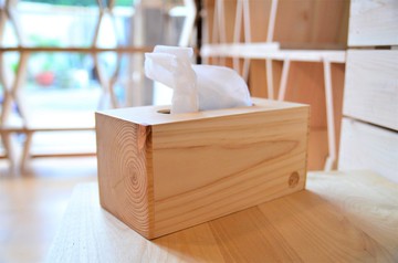 一郎木創 / 心持木面紙盒(大)