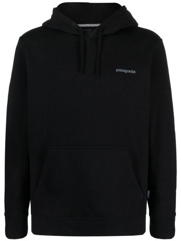 Patagonia - Fitz Roy Icon Uprisal hoodie - men - Recycled Cotton/Recycled Polyester - S - Black