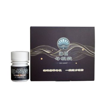 【海巨】 海水母蜆錠 500mgx10顆*1盒