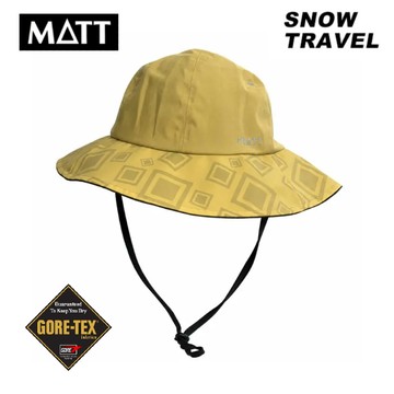 SNOW TRAVEL Gore-Tex漁夫帽 AH-37【卡其色】雪之旅 透氣 防水 戶外休閒 釣魚帽