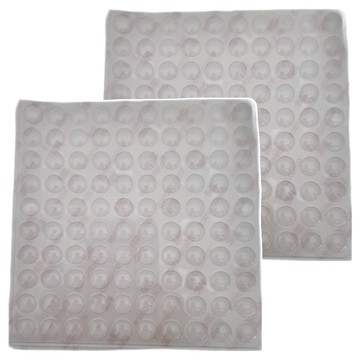 矽膠防撞顆粒 100顆  10 x 2mm  2張  透明