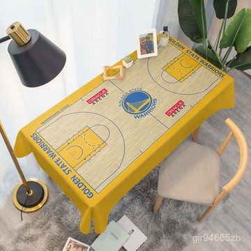 💥今日下殺價💥 NBA 籃球 主場 球場 防水 防油 家用布 防燙 餐桌 茶幾布 長方形 家用 PU桌布 可定製