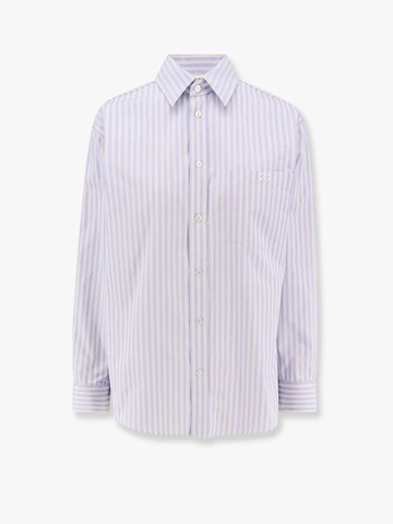 Striped cotton shirt with triomphe embroidery - CELINE - gender_Woman