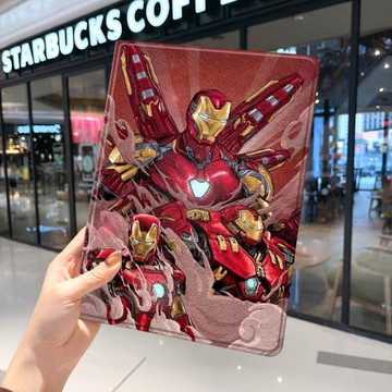 復仇者聯盟ipad10保護套pro2024款11寸5蘋果air6平板mini7殼4迷你3適用2三折1帶筆槽2018九2021第9代2020漫威