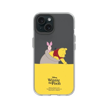 iPhone 15 Clear 透明 - 迪士尼-小熊維尼 Disney Winnie The Pooh - 蜂蜜冒險