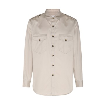 Marant - Ecru Cotton Shirt