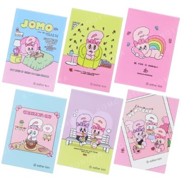 小禮堂 Esther Bunny 艾絲樂小兔 方形磁鐵 (生活款)