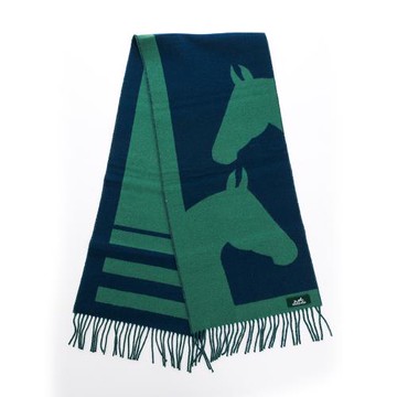 Hermes Casaque Love Story圍巾(綠/藍) (H254043S 05)