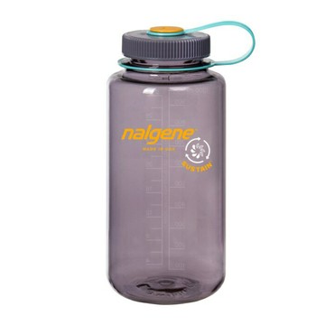【【蘋果戶外】】Nalgene 2020-0332【茄子】1公升 寬嘴水壺 Tritan 不含環境荷爾蒙-雙酚A 登山運動 大口徑