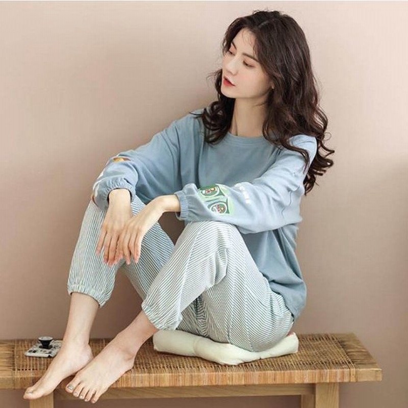 パジャマ 春秋 長袖 パジャマ女 綿可愛い パジャマ 女性 オシャレ 可愛い 部屋着 女性パジャマ L14avpkyr0 ファッション Wrc Gov Sd