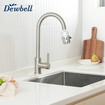 【THE LOEL】Dewbell K04V 韓國廚房水龍頭過濾器附濾芯 (固定式) / 去除餘氯、鐵鏽及雜質
