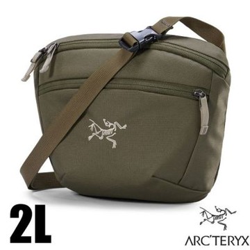 【ARCTERYX 始祖鳥】Mantis 2L 多功能 斜背包(僅190g).腰包.側包.單肩包.側背包/ X000008973 龍紋綠/盧恩褐