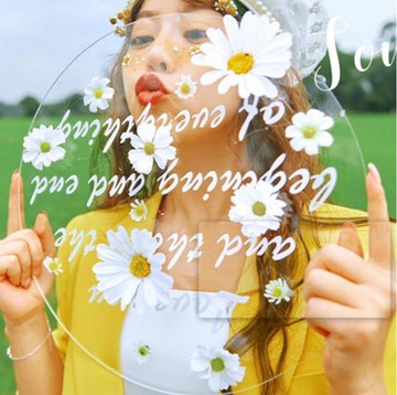 新款影樓婚紗攝影道具創意粘花圓透明板亞克力鏤空磨砂心形旅拍板