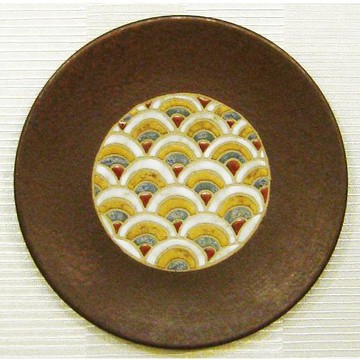 [開運陶源] 開運手拉坯陶板圓盤掛畫50*50cm