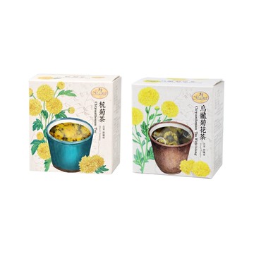 【香茗茶居】 曼寧 烏龍菊花茶 1.5g*40/袋 杭菊茶30g/盒 ✪清香甘美｜自然花草香｜清爽解膩｜四季皆宜