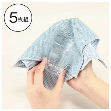 NITORI 超細纖維廚房用抹布 MESH 5入