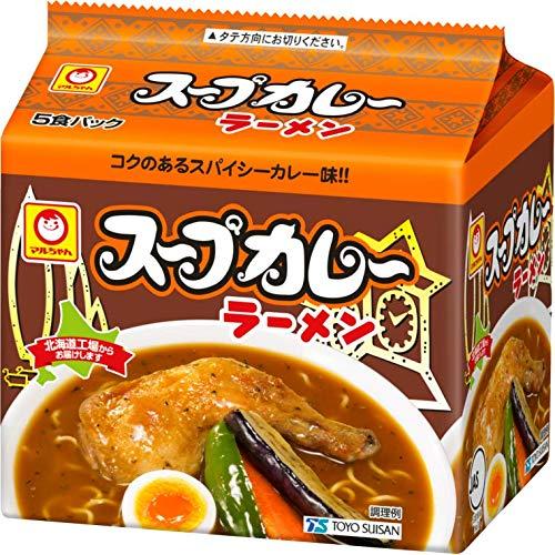 マルちゃん スープカレーラーメン 5食パック 93g×5食×6個