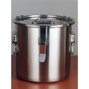 大容量不銹鋼密封桶304食品級米桶油桶米缸家用食物儲物罐陳皮桶