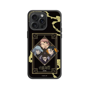 iPhone 15 Pro Max SolidX 黑 - Jujutsu Kaisen 咒術迴戰 S2 - 澀谷事變戰鬥系列-咒靈組合