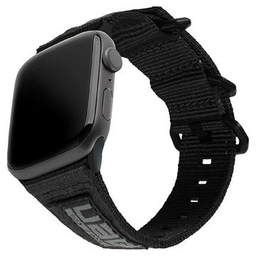 UAG NatGeo Nato尼龍 Apple Watch 錶帶 42/44/45/49mm 黑色  1條
