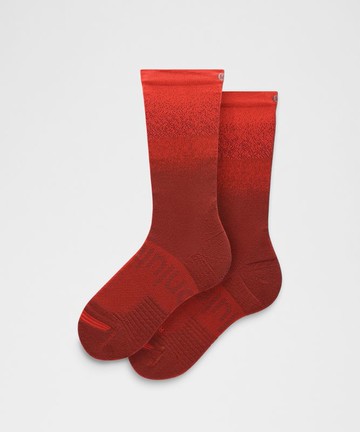 Unisex Power Stride Crew Socks Ombre Size Medium