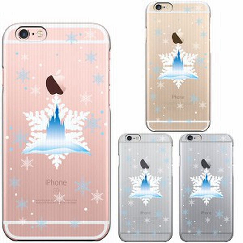 Iphone6 Iphone6s ハード クリアケース カバー ファンタジーシリーズ シンデレラ城 雪結晶 通販 Lineポイント最大1 0 Get Lineショッピング