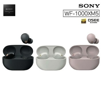 SONY 索尼 WF-1000XM5 主動式降噪真無線藍牙耳機 智慧降噪 / IPX4防水(活動)玫瑰