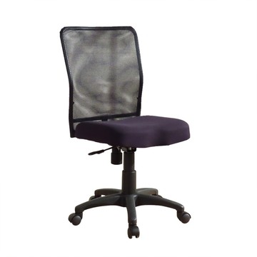 LOGIS  MIT立方鋼管椅背電腦椅 辦公椅【A-4460X】黑色